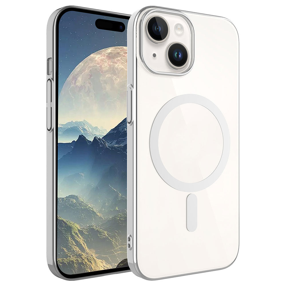 Apple iPhone 15 Kılıf Zore Wireless Şarj Özellikli Pixel M-safe Kapak