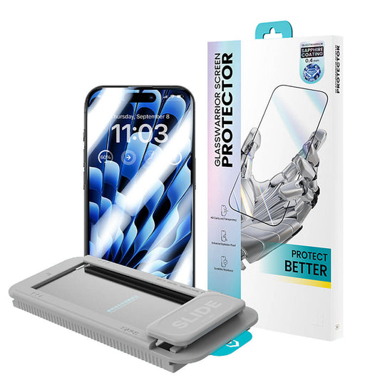 Apple iPhone 15 Plus Benks V Pro Safir Shield Ekran Koruyucu + Kolay Uygulama Aparatlı Siyah