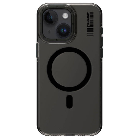 Apple iPhone 15 Plus Kılıf M-safe Şarj Özellikli Şeffaf Youngkit Crystal Shield Serisi Kapak Renksiz