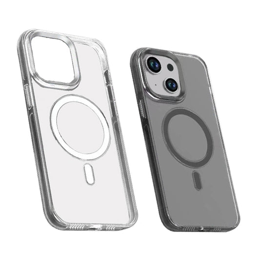 Apple iPhone 15 Plus Kılıf Zore Wireless Şarj Özellikli Şeffaf Efsane Kapak
