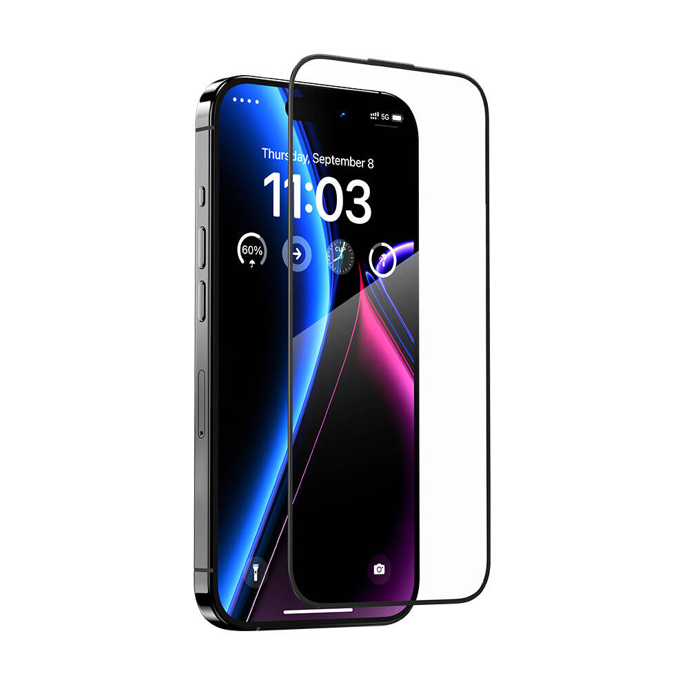Apple iPhone 15 Pro Benks V Pro Safir Shield Ekran Koruyucu + Kolay Uygulama Aparatlı