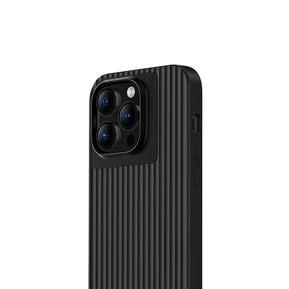 Apple iPhone 15 Pro Kılıf Recci Aurora Serisi M-safe Şarj Özellikli Kapak Beyaz
