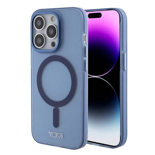Apple iPhone 15 Pro Kılıf TUMI Orjinal Lisanslı M-safe Şarj Özellikli Buzlu Mat Kapak Olive