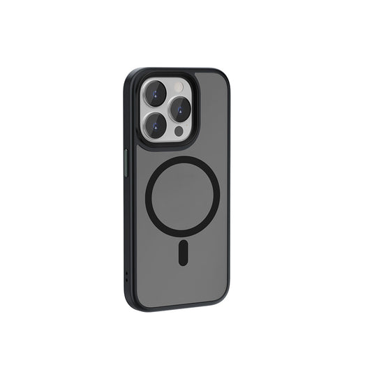 Apple iPhone 15 Pro Kılıf Wiwu FGG-011 M-safe Şarj Özellikli Kamera Korumalı Kapak Siyah