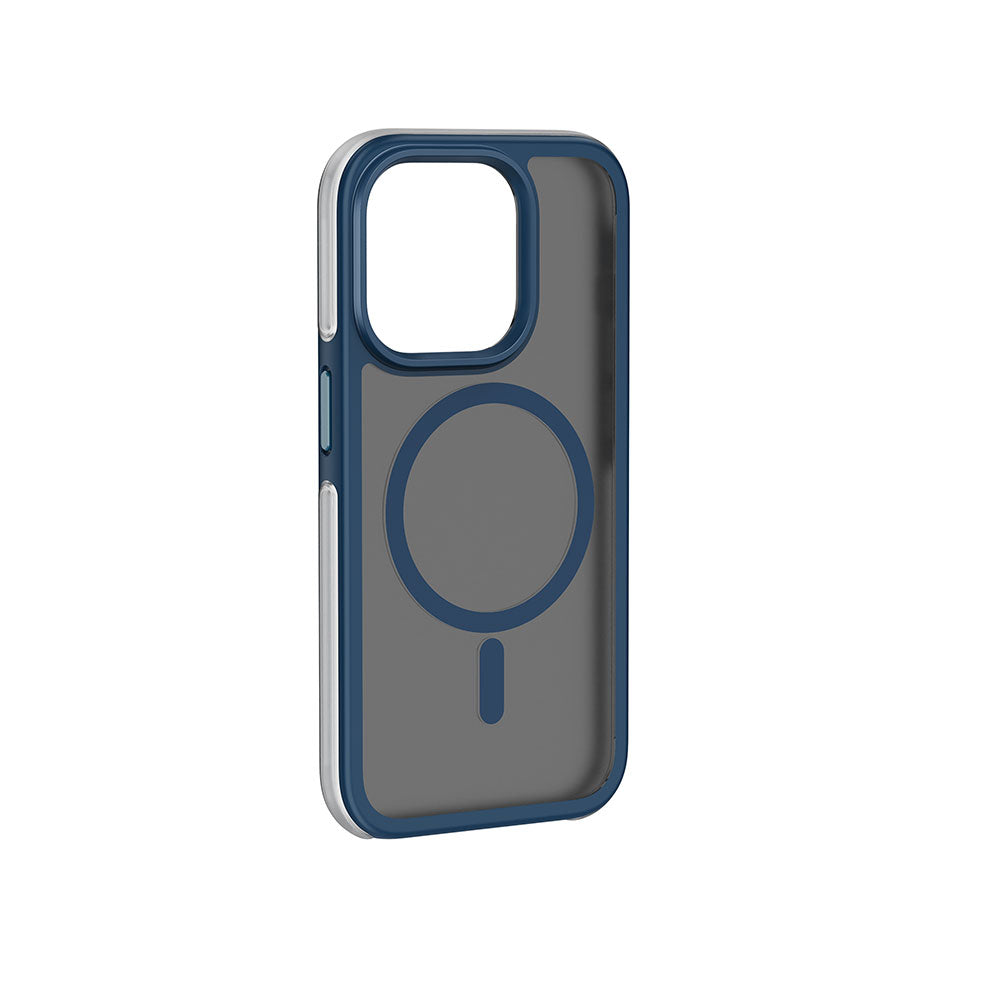 Apple iPhone 15 Pro Kılıf Wiwu ZKK-012 M-safe Şarj Özellikli Air Cushion Kapak Yeşil