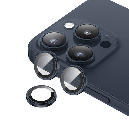 Apple iPhone 15 Pro Max Benks King Kong Corning Kamera Lens Koruyucu Titanyum