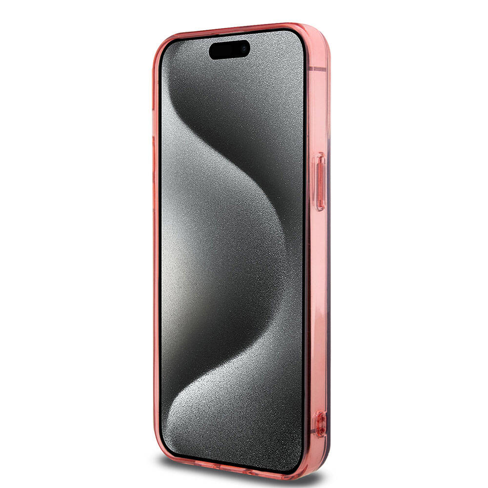 Apple iPhone 15 Pro Max Kılıf AMG Orjinal Lisanslı Çift Katmanlı Şeffaf Büyük Logo Kapak Siyah