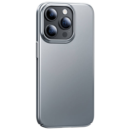 Apple iPhone 15 Pro Max Kılıf Benks Ultra İnce PC Kapak Gri