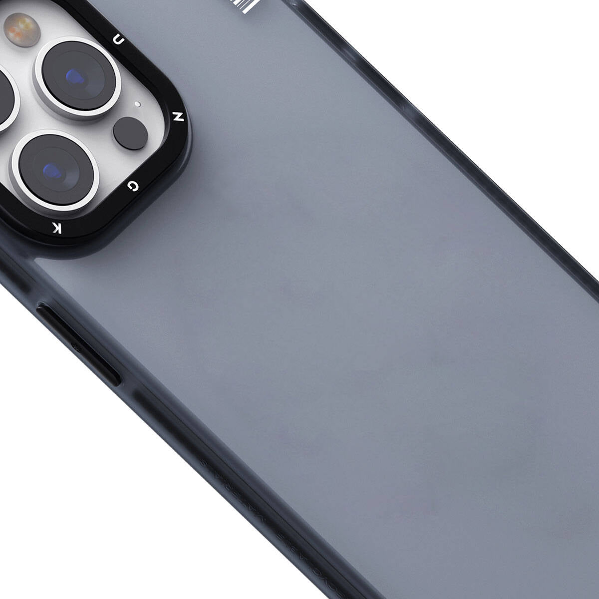Apple iPhone 15 Pro Max Kılıf Buzlu Mat Tasarım Youngkit Colored Sand Serisi Kapak Pembe