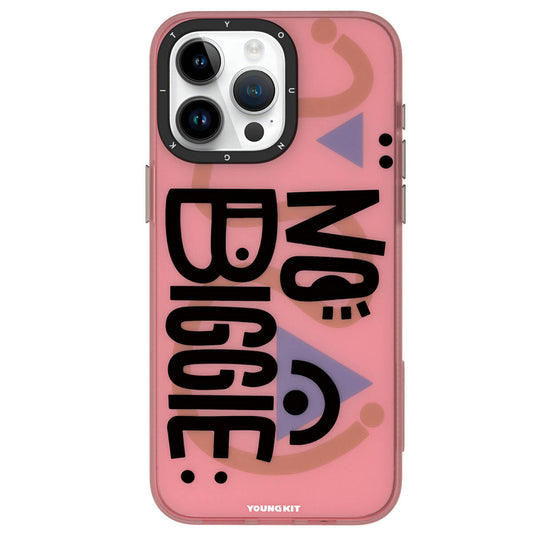 Apple iPhone 15 Pro Max Kılıf Desenli Youngkit Happy Hearth Serisi Kapak Kırmızı
