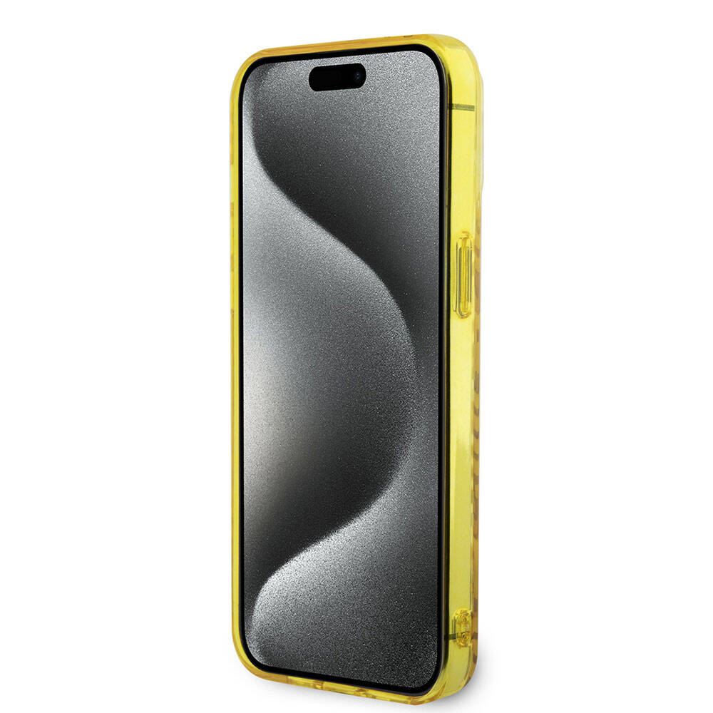 Apple iPhone 15 Pro Max Kılıf Ferrari Orjinal Lisanslı M-safe Şarj Özellikli Multi SF Kapak Gri