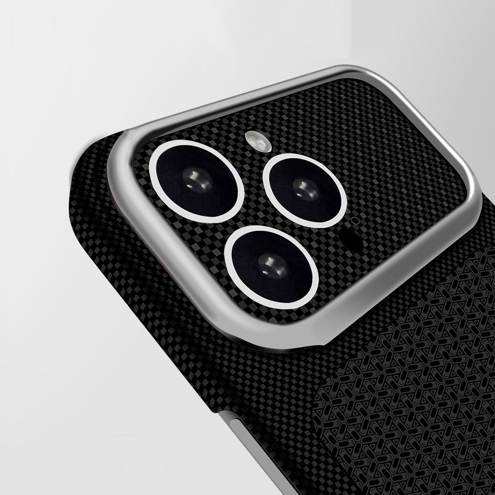 Apple iPhone 15 Pro Max Kılıf M-Safe Şarj Özellikli Zore Paris Nexel Sert PC Kapak