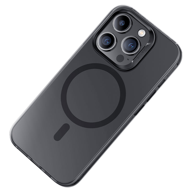 Apple iPhone 15 Pro Max Kılıf M-safe Şarj Özellikli Benks Lucid Armor Kapak Beyaz