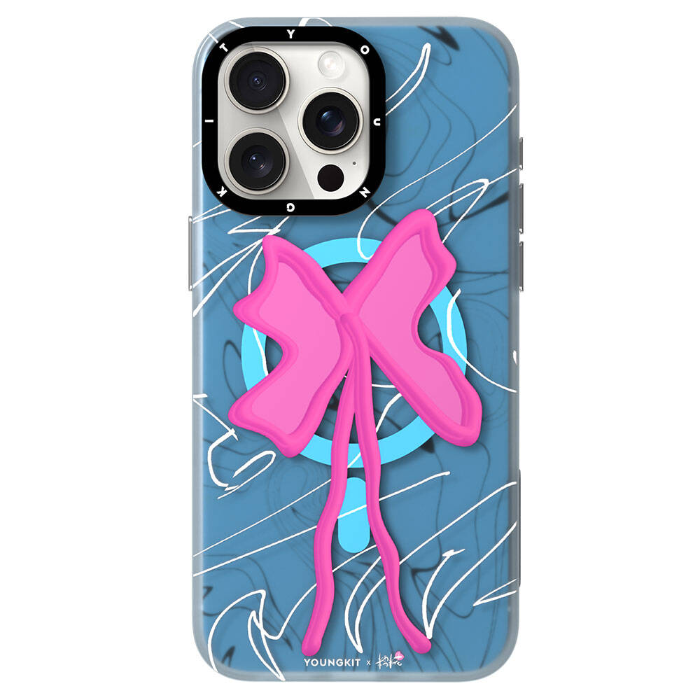 Apple iPhone 15 Pro Max Kılıf M-safe Şarj Özellikli Youngkit Anti-Trend Serisi Kapak