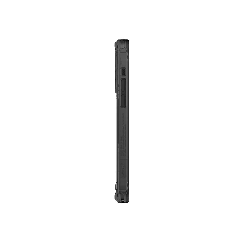 Apple iPhone 15 Pro Max Kılıf SkinArma Şeffaf Airbag Tasarımlı M-safe Şarj Özellikli Saido Kapak Renksiz