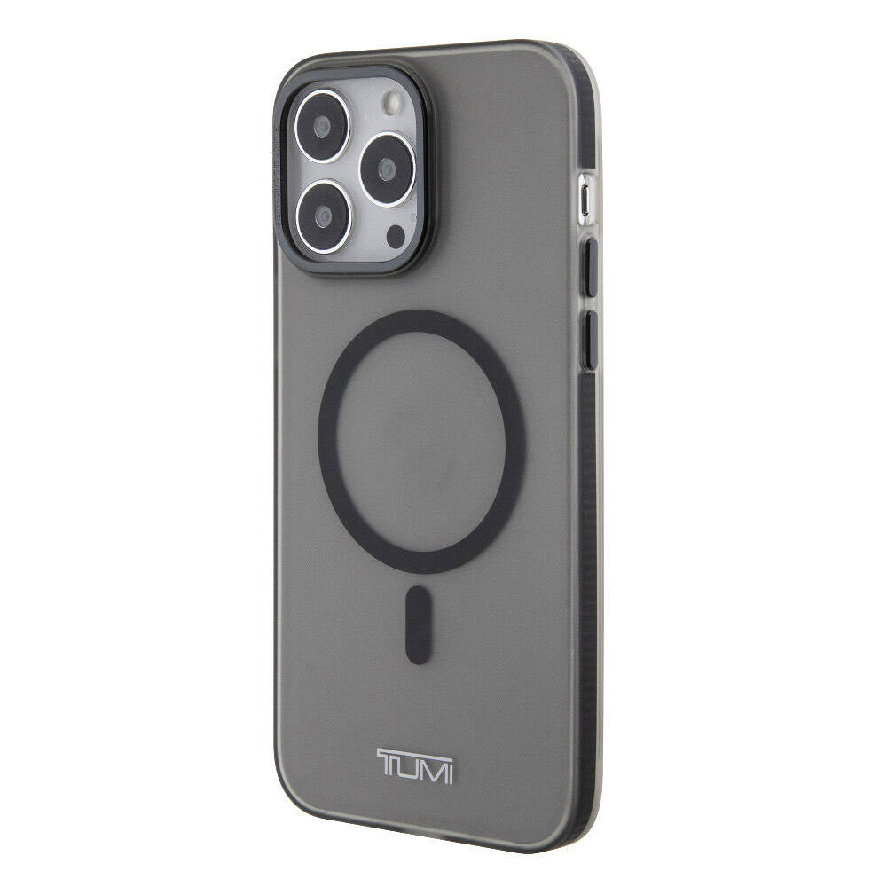 Apple iPhone 15 Pro Max Kılıf TUMI Orjinal Lisanslı M-safe Şarj Özellikli Buzlu Mat Kapak Olive