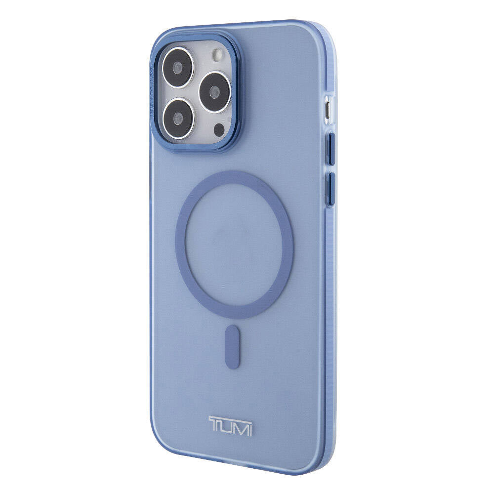Apple iPhone 15 Pro Max Kılıf TUMI Orjinal Lisanslı M-safe Şarj Özellikli Buzlu Mat Kapak Olive
