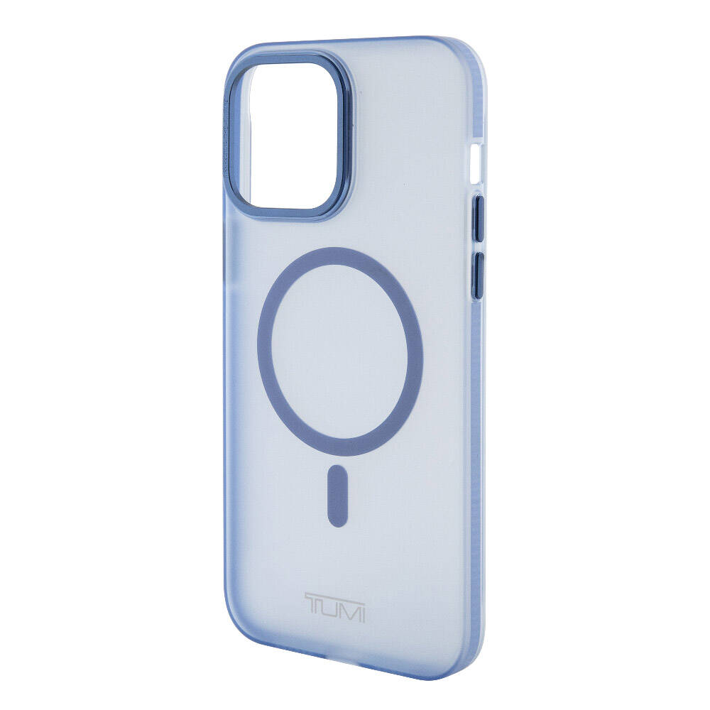 Apple iPhone 15 Pro Max Kılıf TUMI Orjinal Lisanslı M-safe Şarj Özellikli Buzlu Mat Kapak Olive