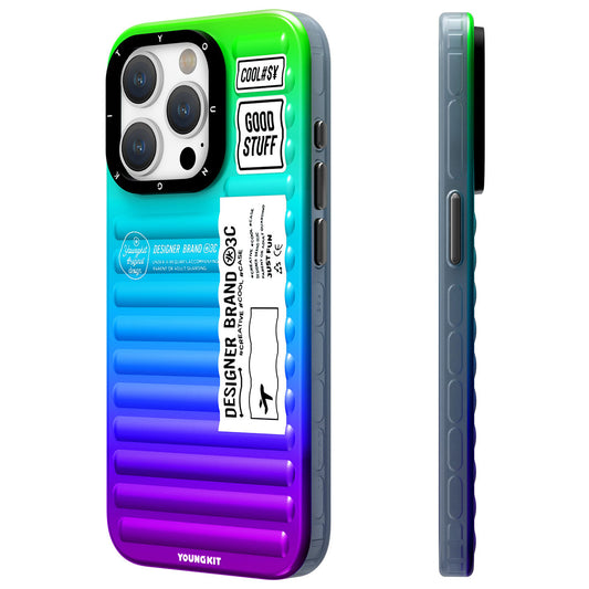 Apple iPhone 15 Pro Max Kılıf YoungKit The Secret Color Serisi Kapak Mor
