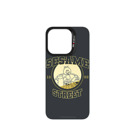 Apple iPhone 15 Pro Max M-safe Şarj Özellikli Casebang Sesame Street Serisi Mıknatıslı Arka Panel