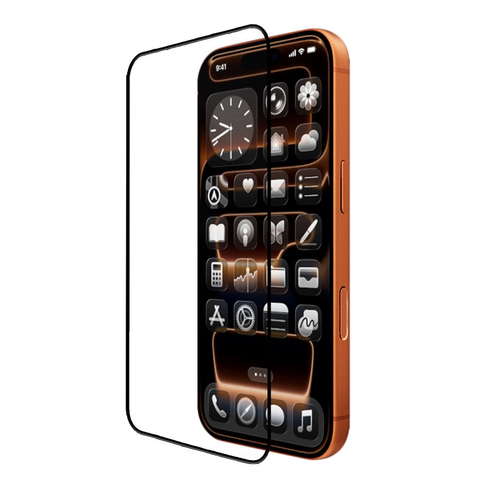Apple iPhone 15 Pro Max Mohseven M6 HD Temperli Cam Ekran Koruyucu + Kolay Uygulama Aparatı