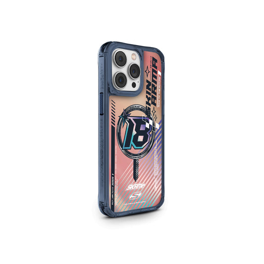Apple iPhone 15 Pro SkinArma M-safe Şarj Özellikli Sticker Yapıştırmalı Drift Kapak Siyah