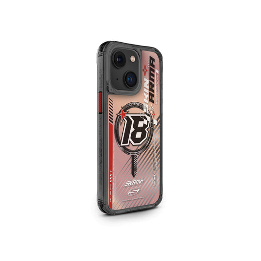 Apple iPhone 15 SkinArma M-safe Şarj Özellikli Sticker Yapıştırmalı Drift Kapak Siyah