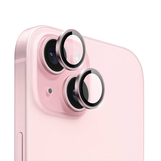 Apple iPhone 15 Wiwu LG-004 PVD Lens Guard Metal Kamera Lens Koruyucu Pembe