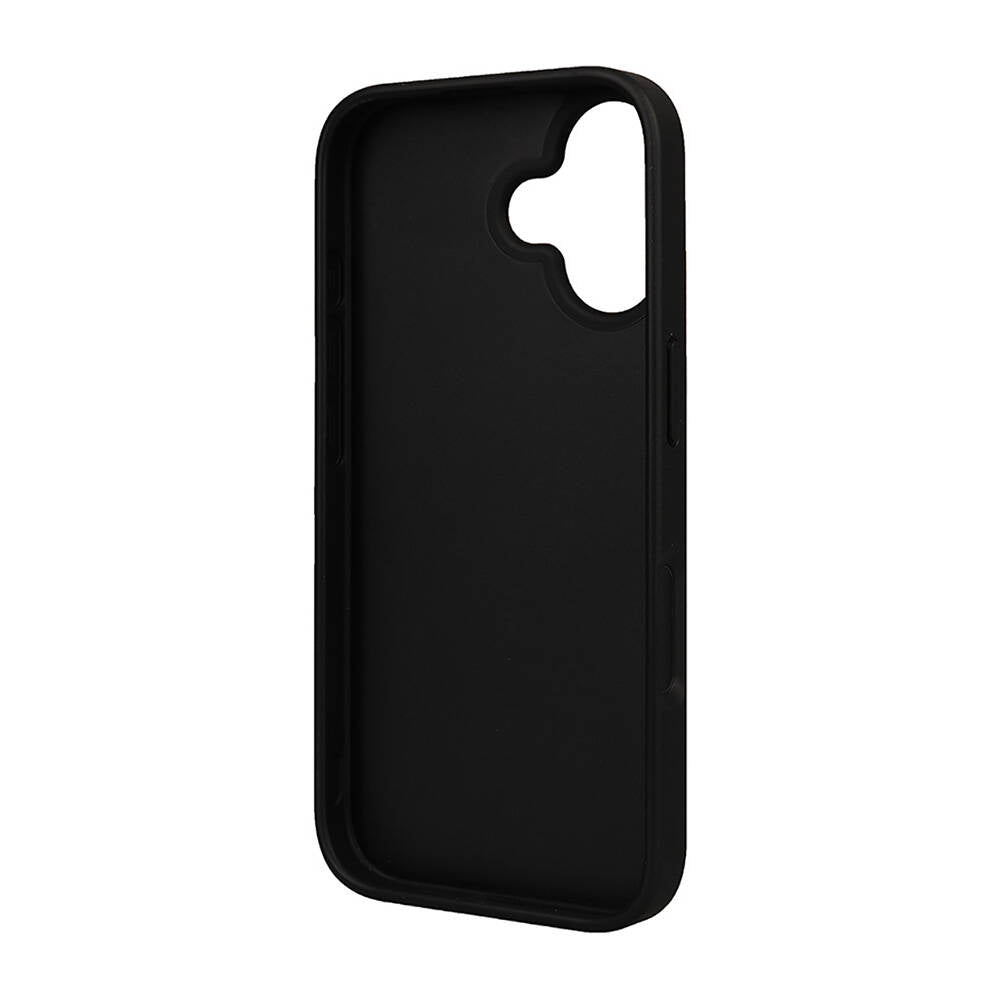 Apple iPhone 16 Kılıf Guess Orjinal Lisanslı Big Love Guess Kapak Siyah