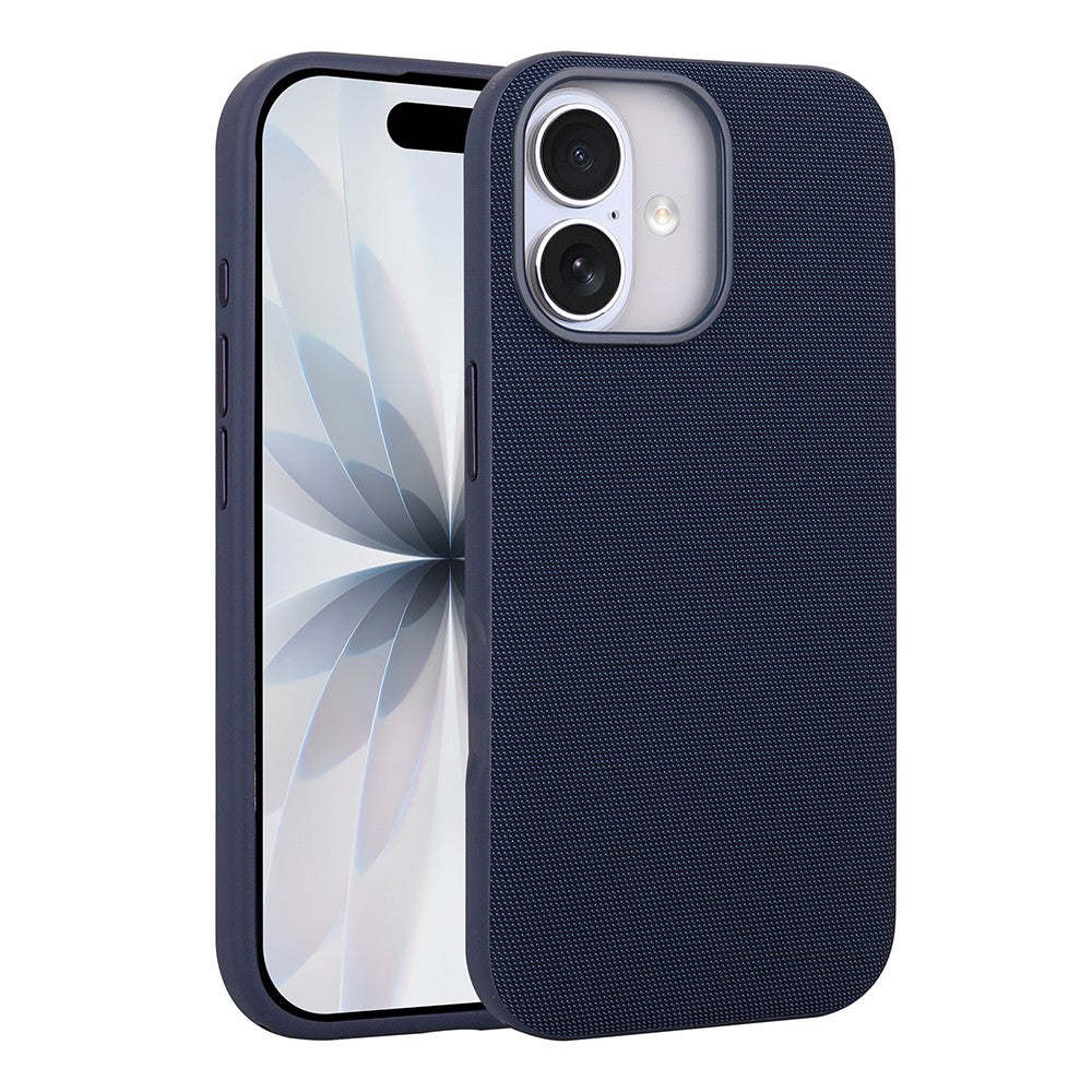 Apple iPhone 16 Kılıf M-Safe Şarj Özellikli Kumaş Tasarımlı Zore Miami Sert PC Kapak