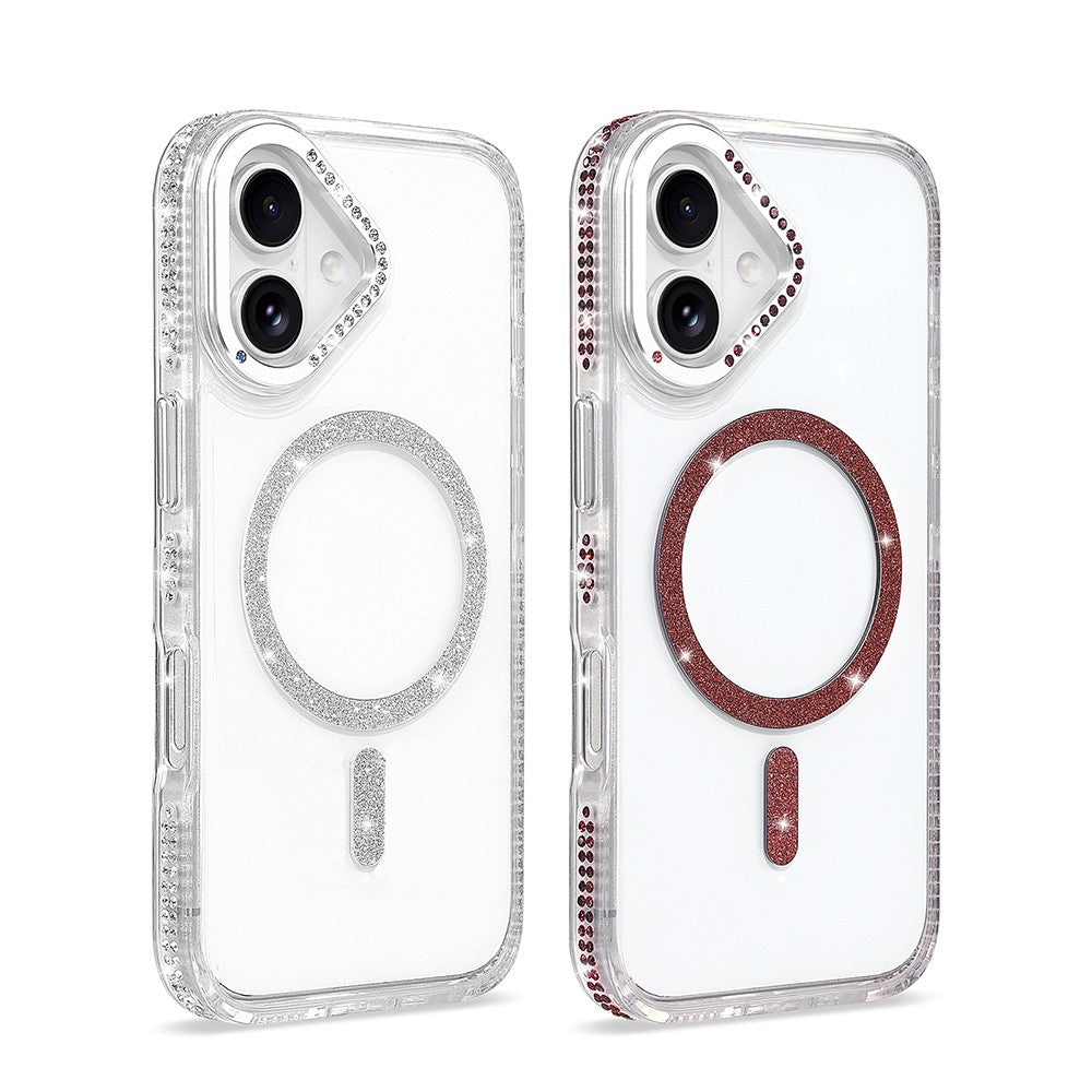 Apple iPhone 16 Kılıf M-safe Şarj Özellikli Zore Tera Silikon Kapak