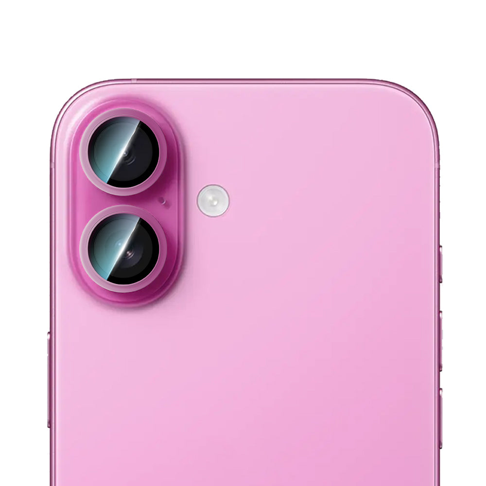 Apple iPhone 16 Plus CaseWorld Alloy Two-Color Serisi Lens Koruyucu