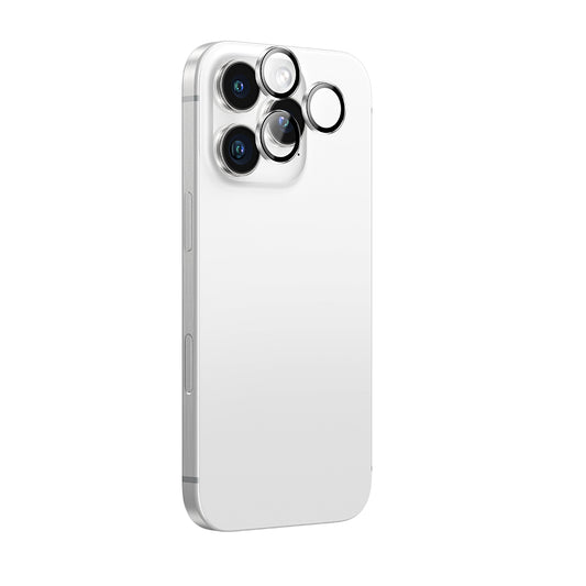 Apple iPhone 16 Pro Amazingthing Anti Reflective Kamera Lens Koruyucu + Kolay Uygulama Aparatlı Şeffaf
