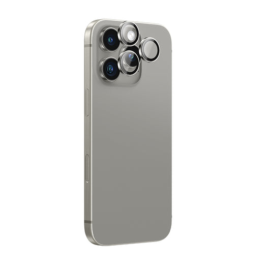 Apple iPhone 16 Pro Amazingthing Anti Reflective Kamera Lens Koruyucu + Kolay Uygulama Aparatlı Şeffaf