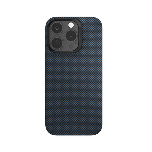Apple iPhone 16 Pro Kılıf M-safe Şarj Özellikli Benks ArmorTint Serisi ArmorAir Kevlar Kapak Mavi