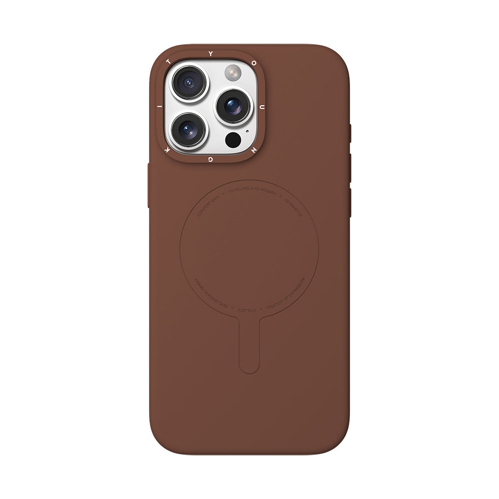 Apple iPhone 16 Pro Kılıf M-Safe Şarj Özellikli Youngkit Morandi Serisi Kapak
