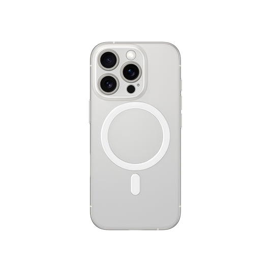 Apple iPhone 16 Pro Kılıf M-safe Şarj Özellikli Amazingthing Minimal Air Serisi Kapak Şeffaf