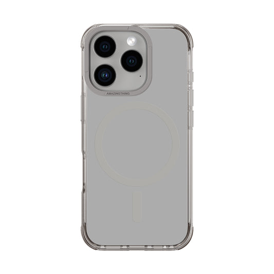 Apple iPhone 16 Pro Kılıf M-safe Şarj Özellikli Amazingthing Omni Serisi Kapak Rose Gold