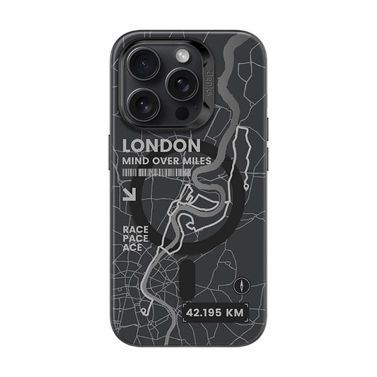 Apple iPhone 16 Pro Kılıf M-safe Şarj Özellikli Benks City Serisi Kapak Siyah