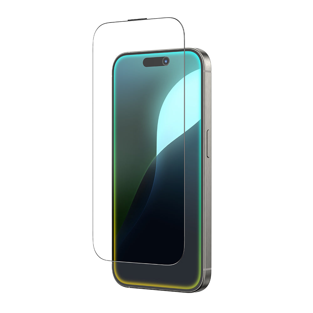 Apple iPhone 16 Pro Max Amazingthing Titan Mat Parmak İzi Bırakmayan Temperli Cam Ekran Koruyucu Siyah