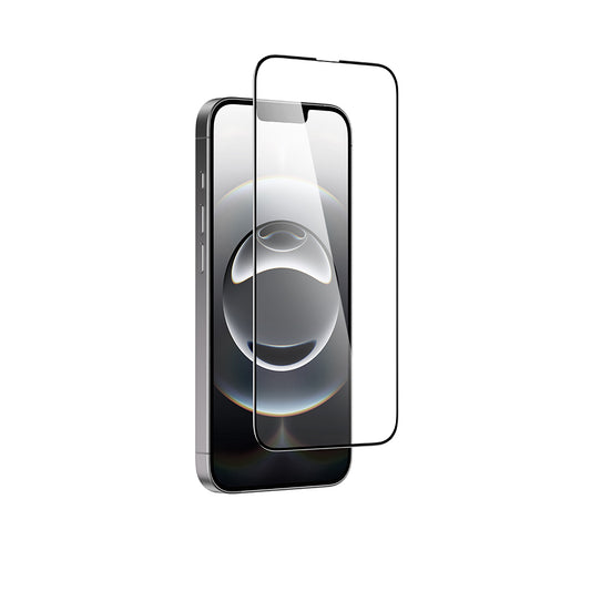 Apple iPhone 16E Amazingthing Radix Parmak İzi Bırakmayan Temperli Cam Ekran Koruyucu Siyah