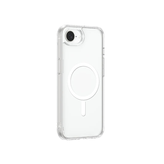 Apple iPhone 16E Kılıf M-safe Şarj Özellikli Amazingthing Minimal Serisi Kapak Şeffaf