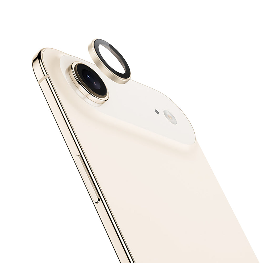 Apple iPhone 17 Air Benks Glass Warrior Cam Kamera Lens Koruyucu Açık Gold