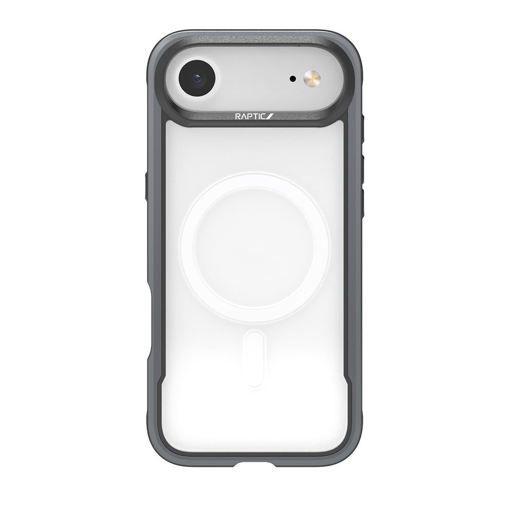Apple iPhone 17 Air Kılıf M-safe Şarj Özellikli Airbagli Raptic Shield Serisi Şeffaf Arka Yüzey Kapak Colorful