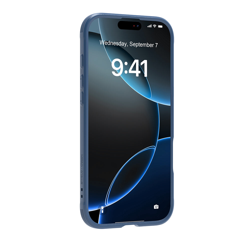 Apple iPhone 17 Air Kılıf M-safe Şarj Özellikli Airbagli Raptic Shield Serisi Şeffaf Arka Yüzey Kapak Colorful