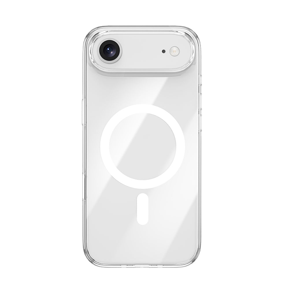Apple iPhone 17 Air Kılıf M-safe Şarj Özellikli Benks Crystal Serisi Şeffaf Kapak