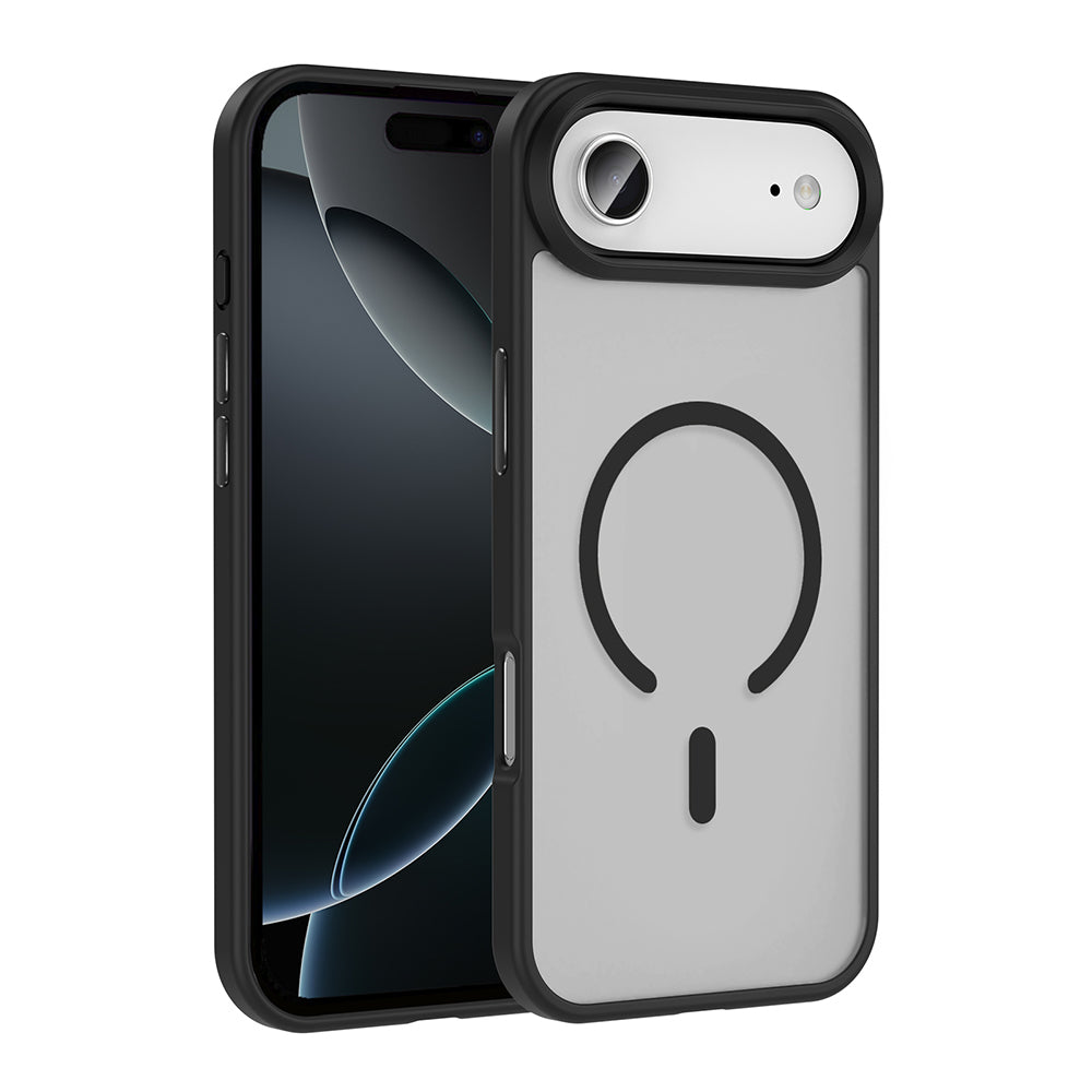 Apple iPhone 17 Air Kılıf M-safe Şarj Özellikli Mat Arka Yüzey Zore Sio Kapak