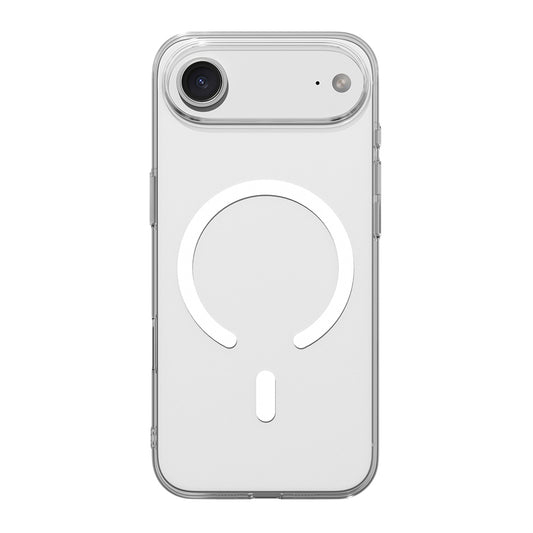 Apple iPhone 17 Air Kılıf M-safe Şarj Özellikli Youngkit High Definition Serisi Kapak Şeffaf
