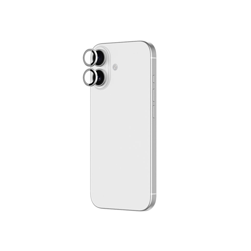 Apple iPhone 17 Amazingthing Anti Reflective Kamera Lens Koruyucu + Kolay Uygulama Aparatlı Gümüş
