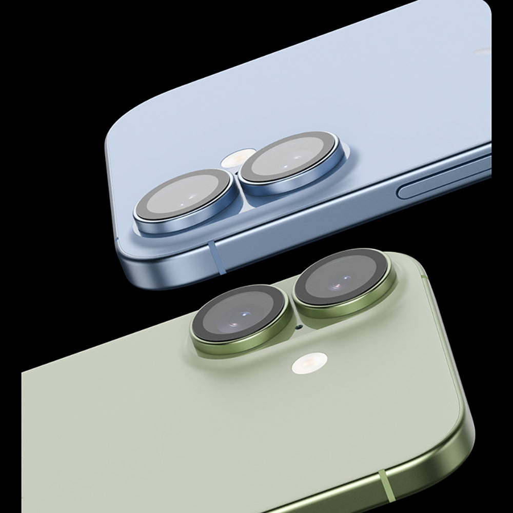 Apple iPhone 17 Benks Glass Warrior Cam Kamera Lens Koruyucu Açık Mavi